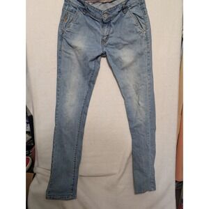 G-Star Raw 3301 Skinny Jeans Mens Light Wash Blue Denim Slim Fit Pants